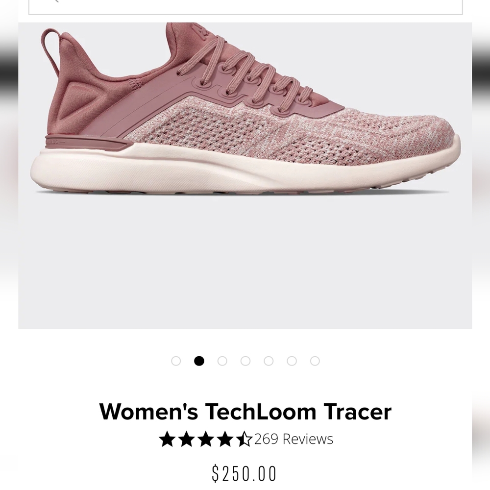 APL Techloom Tracer Women’s Size 7 in color Beachwood/creme/melange